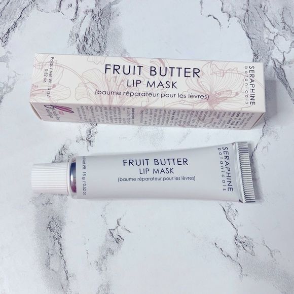 Seraphine botanicals fruit butter lip mask pink - Picture 1 of 9